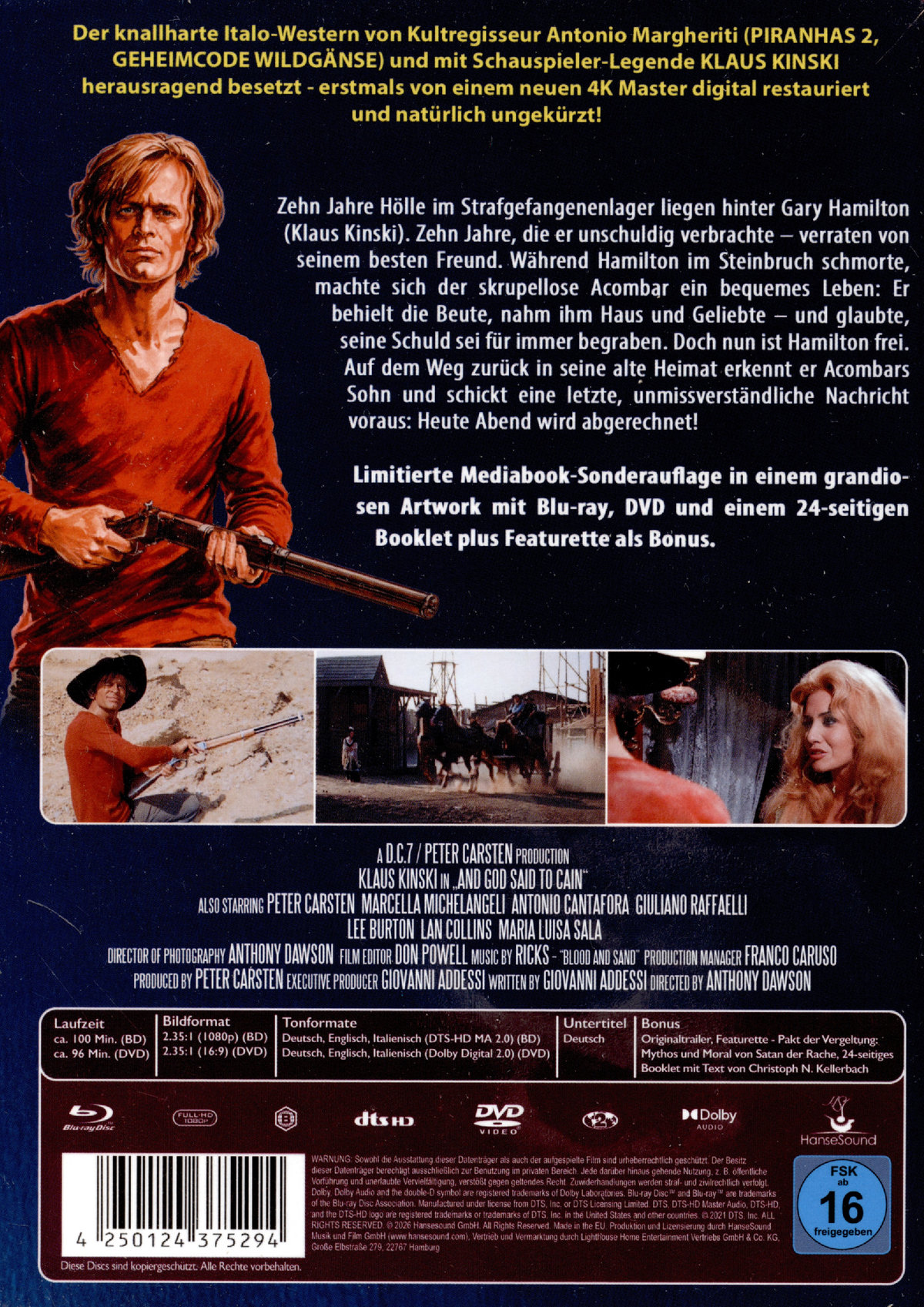 Satan der Rache - Uncut Mediabook Edition  (DVD+blu-ray)