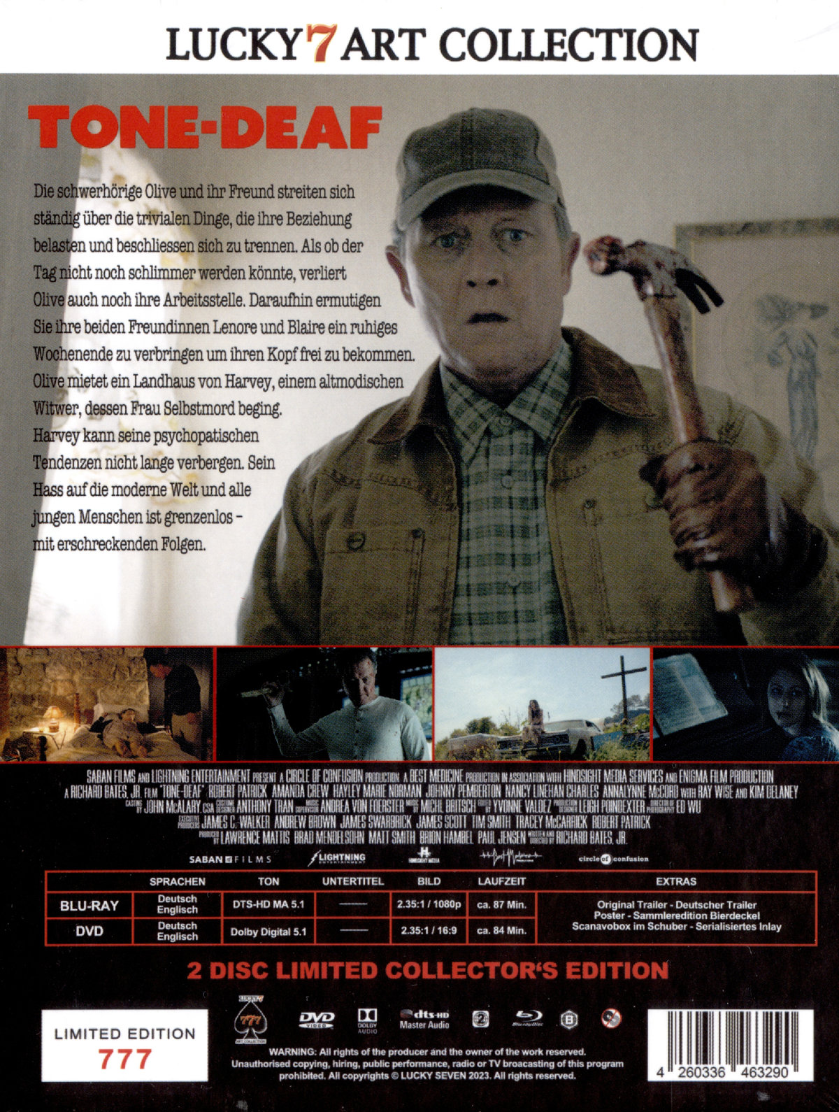 Tone-Deaf - Uncut Edition  (DVD+blu-ray)