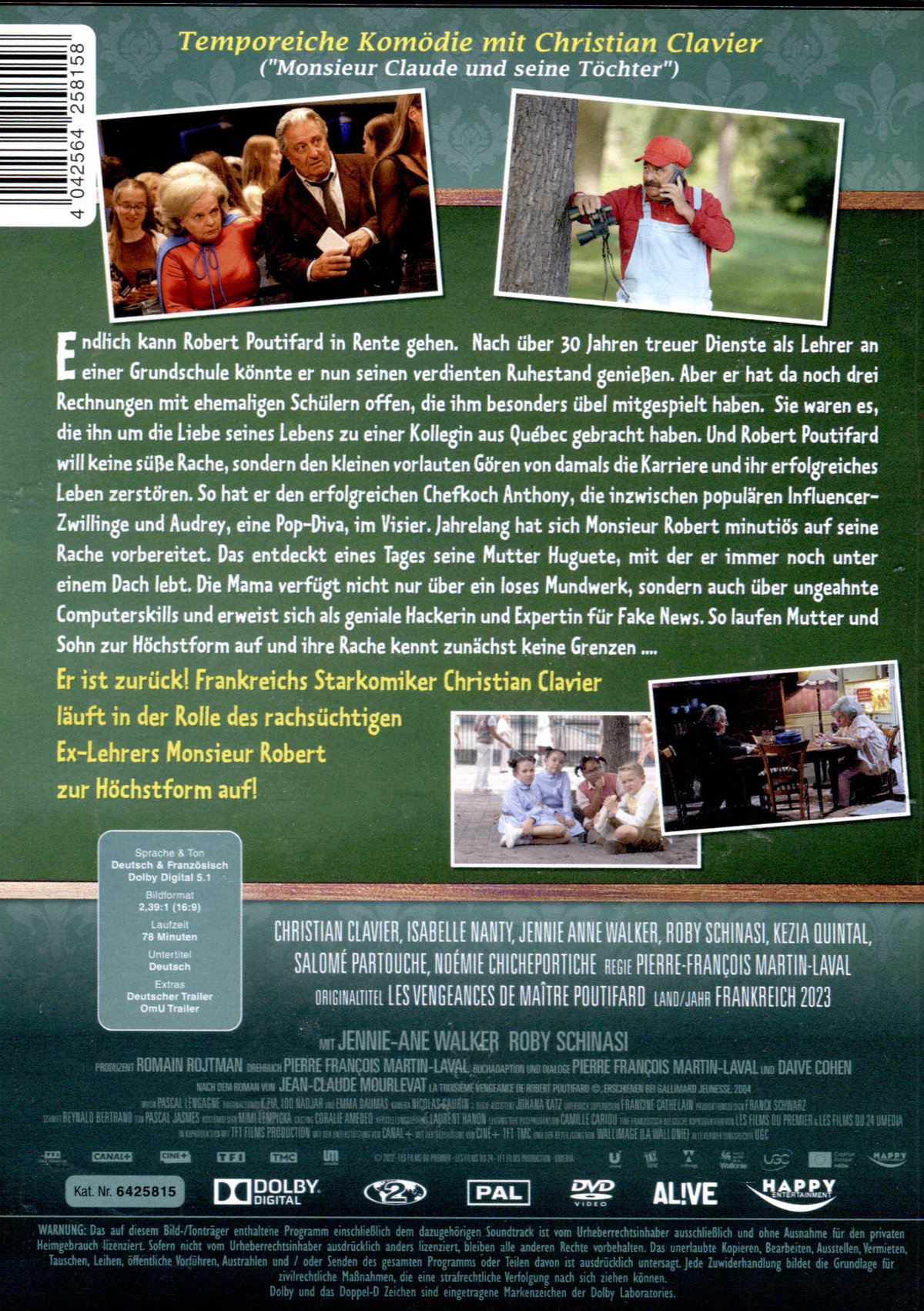Monsieur Robert kennt kein Pardon  (DVD)