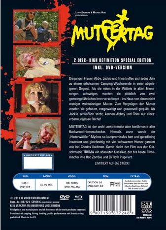 Muttertag - Uncut Mediabook Edition (DVD+blu-ray) (C)