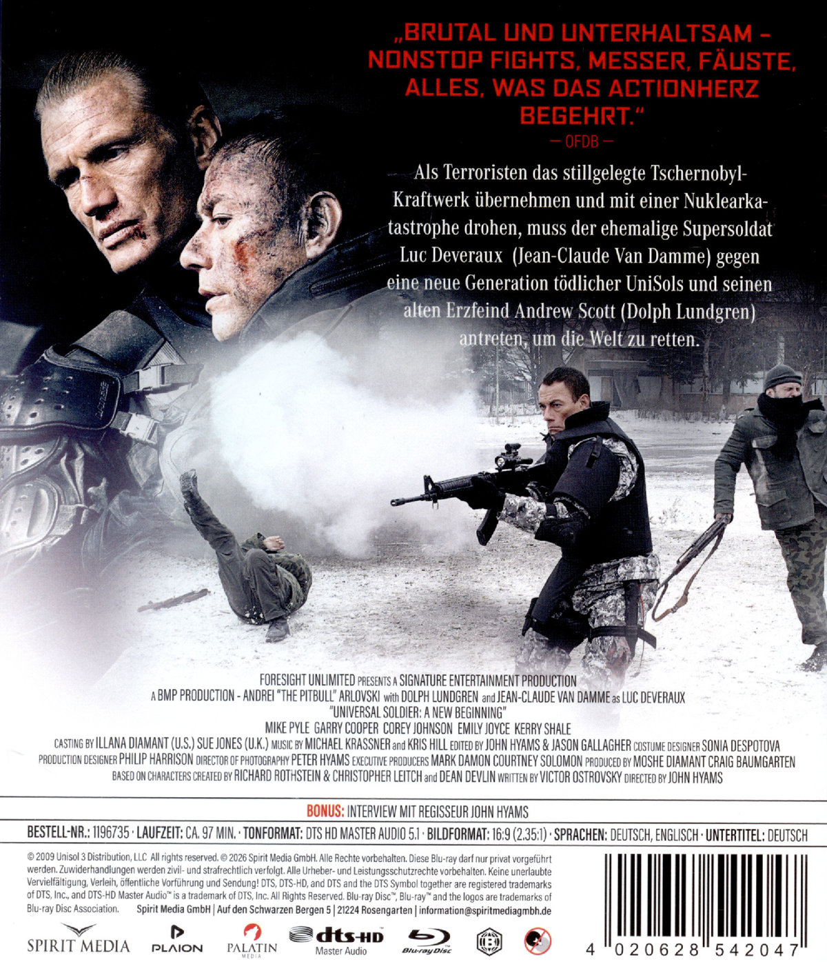 Universal Soldier: Regeneration - Uncut  (Blu-ray Disc)