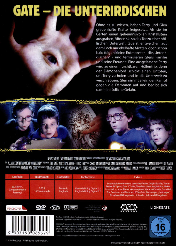 Gate, The - Die Unterirdischen - Uncut Edition