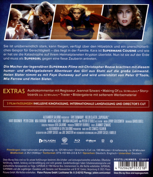 Supergirl  [2 BRs]  (Blu-ray Disc)