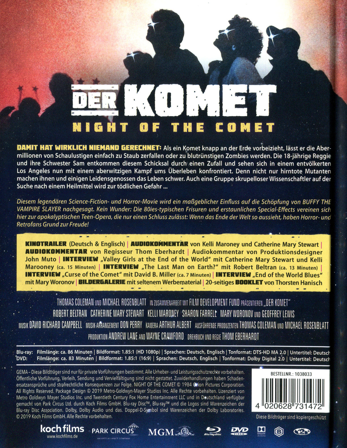 Komet, Der - Uncut Mediabook Edition (DVD+blu-ray) (A)
