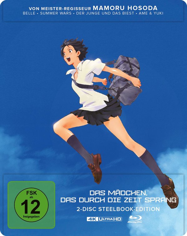 Das Mädchen, das durch die Zeit sprang - Limited Steelbook  (4K Ultra HD) (+ Blu-ray) 