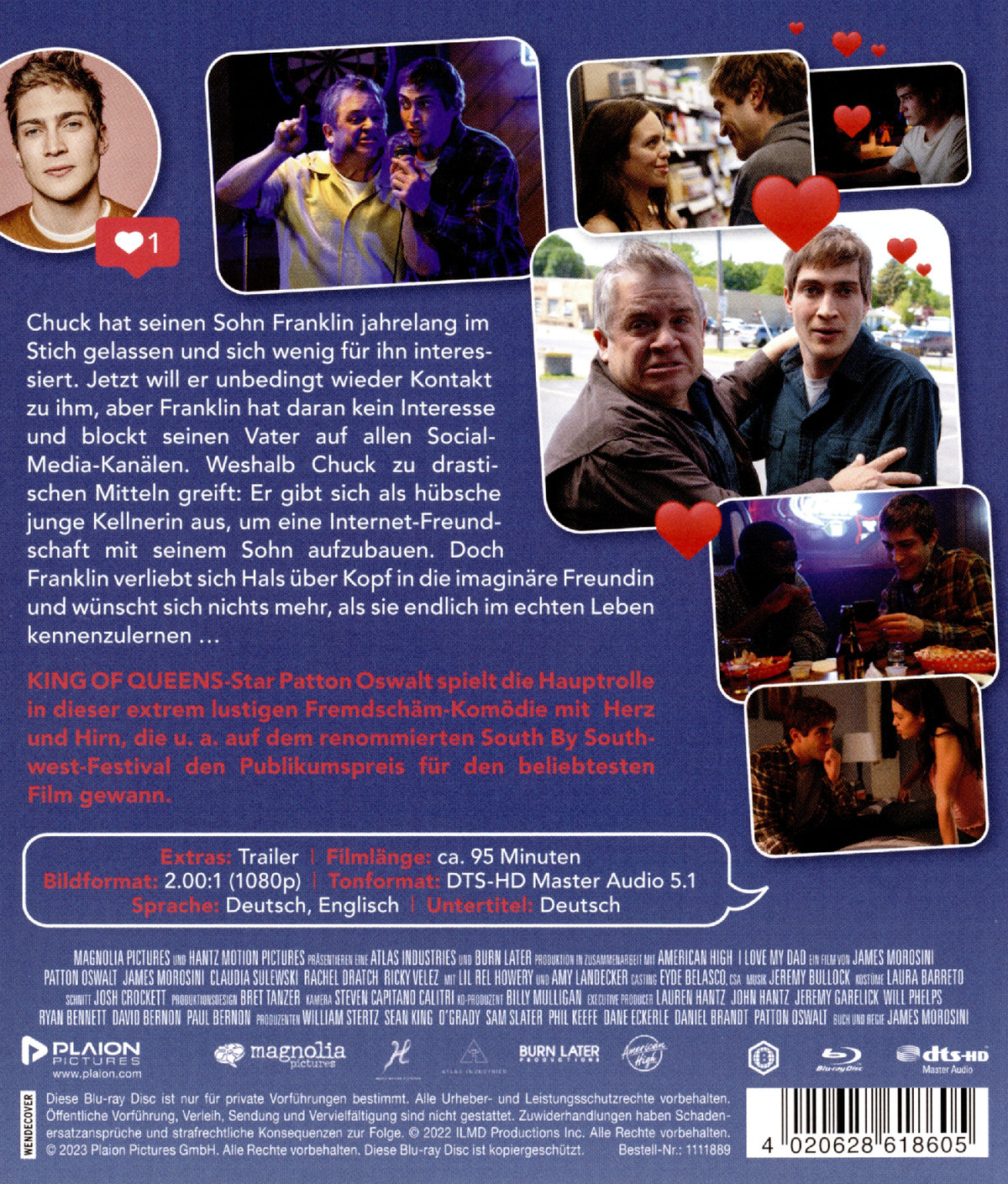 I Love My Dad - Ein Papa zum Knutschen  (Blu-ray Disc)