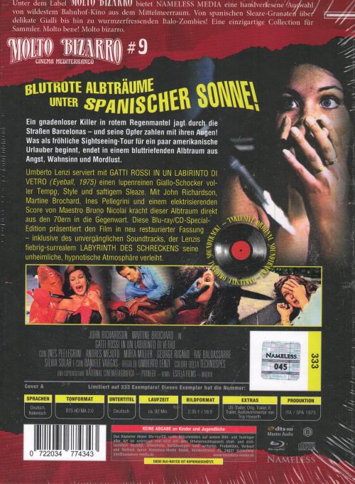 Labyrinth des Schreckens - Uncut Mediabook Edition  (blu-ray) (A)