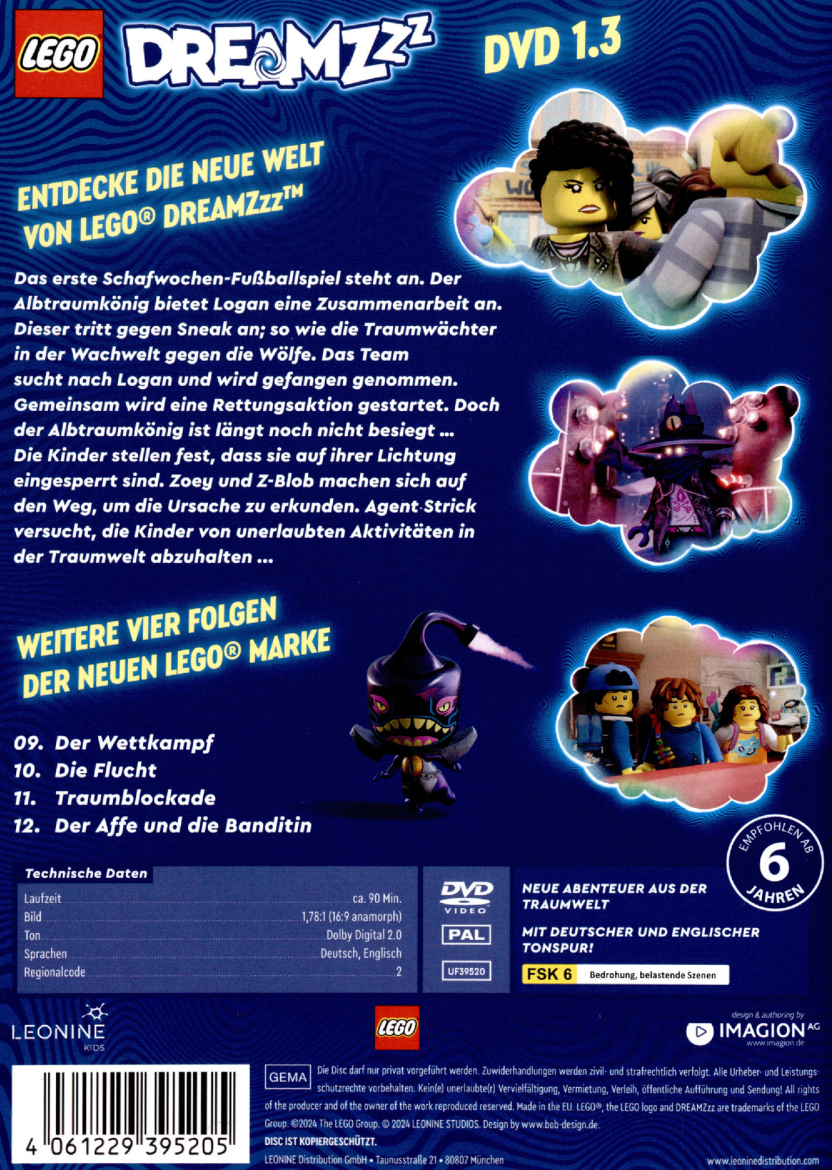 LEGO DreamZzz - DVD 1.3  (DVD)
