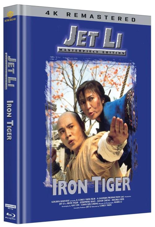 Iron Tiger - Uncut Mediabook Edition  (4K Ultra HD+blu-ray)