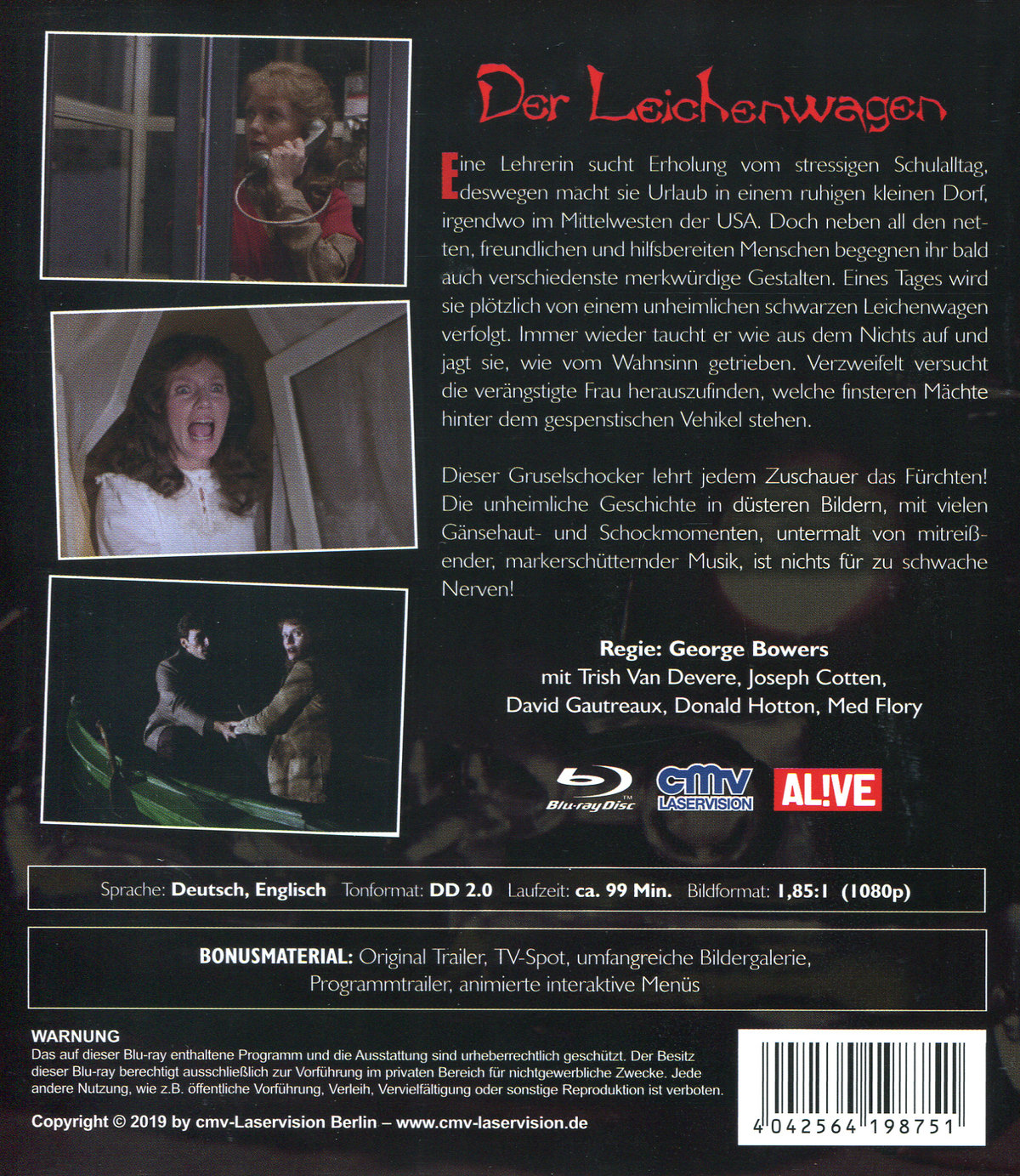 Leichenwagen, Der - Uncut Edition (blu-ray)