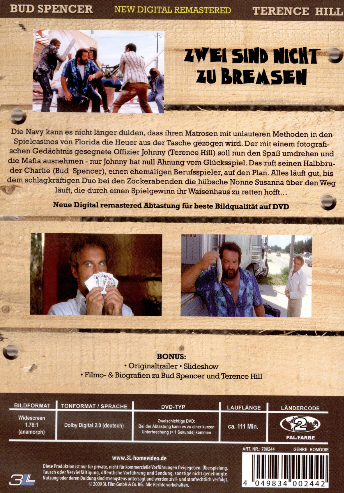 Zwei Sind Nicht Zu Bremsen - DVD (DVD)
