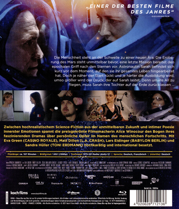 Proxima - Die Astronautin  (Blu-ray Disc)