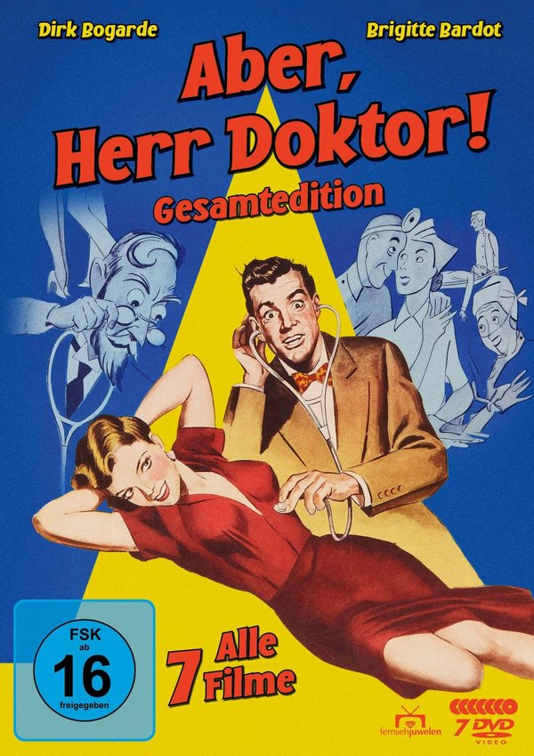 Aber, Herr Doktor! - Gesamtedition (Alle 7 Filme) (Filmjuwelen)  [7 DVDs]  (DVD)
