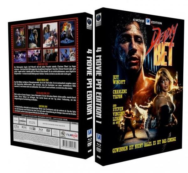 4 Movie PM Edition 1 - Deadly Bet - Uncut Mediabook Edition (blu-ray)