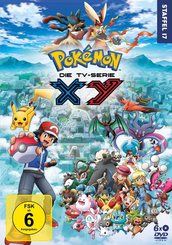 Pokémon - Die TV-Serie: XY - Staffel 17  [6 DVDs]  (DVD)