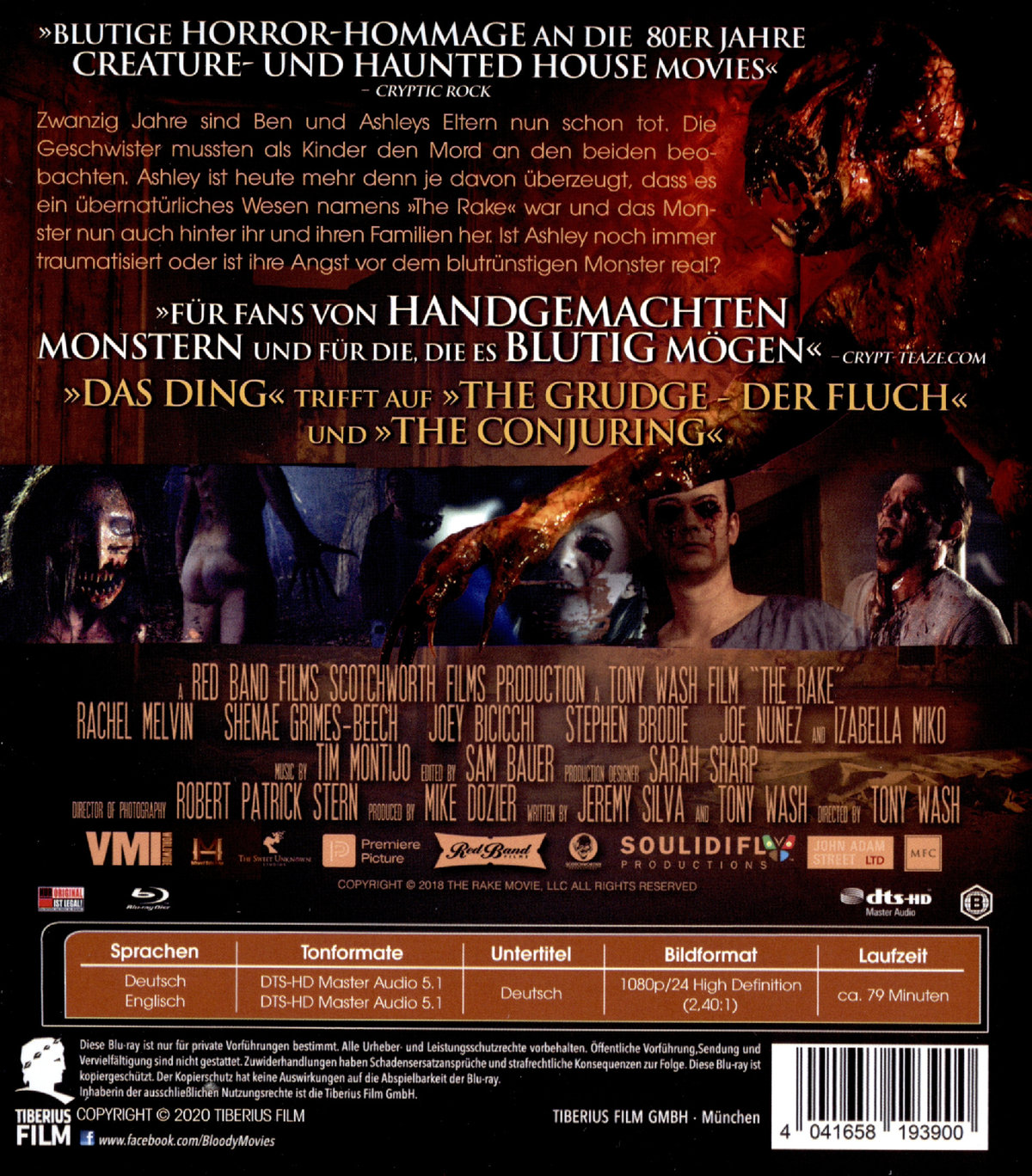 Rake, The - Das Monster (blu-ray)