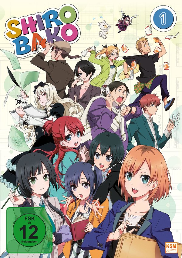 Shirobako: Volume 1-3 (Episode 01-12)  [3 DVDs]  (DVD)