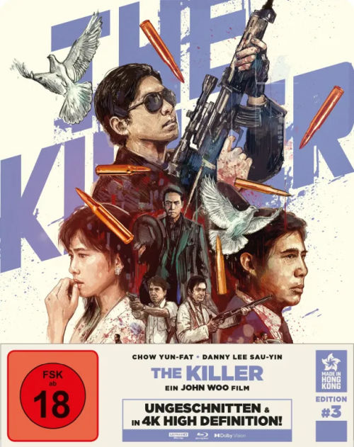 The Killer - Uncut Steelbook Edition  (4K Ultra HD+blu-ray)