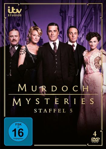 Murdoch Mysteries - Staffel 5  [4 DVDs]  (DVD)