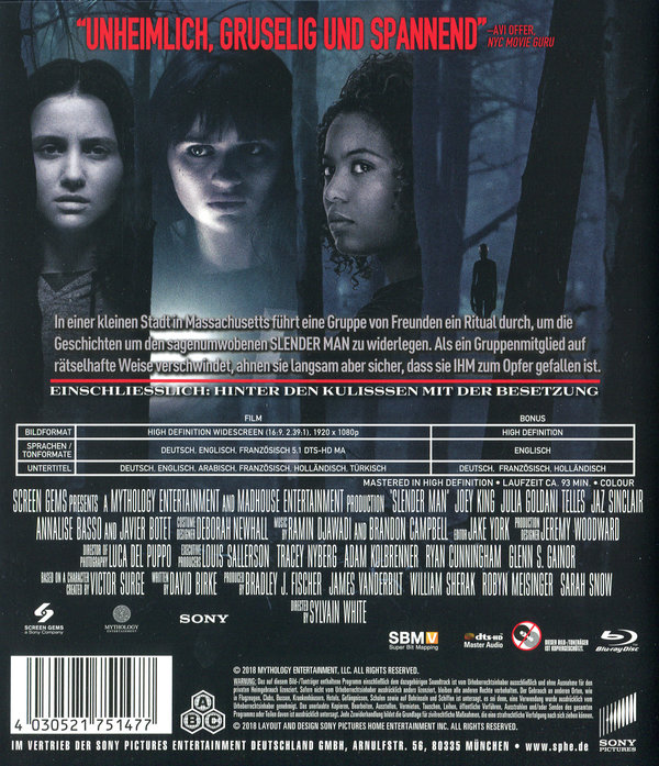 Slender Man (blu-ray)