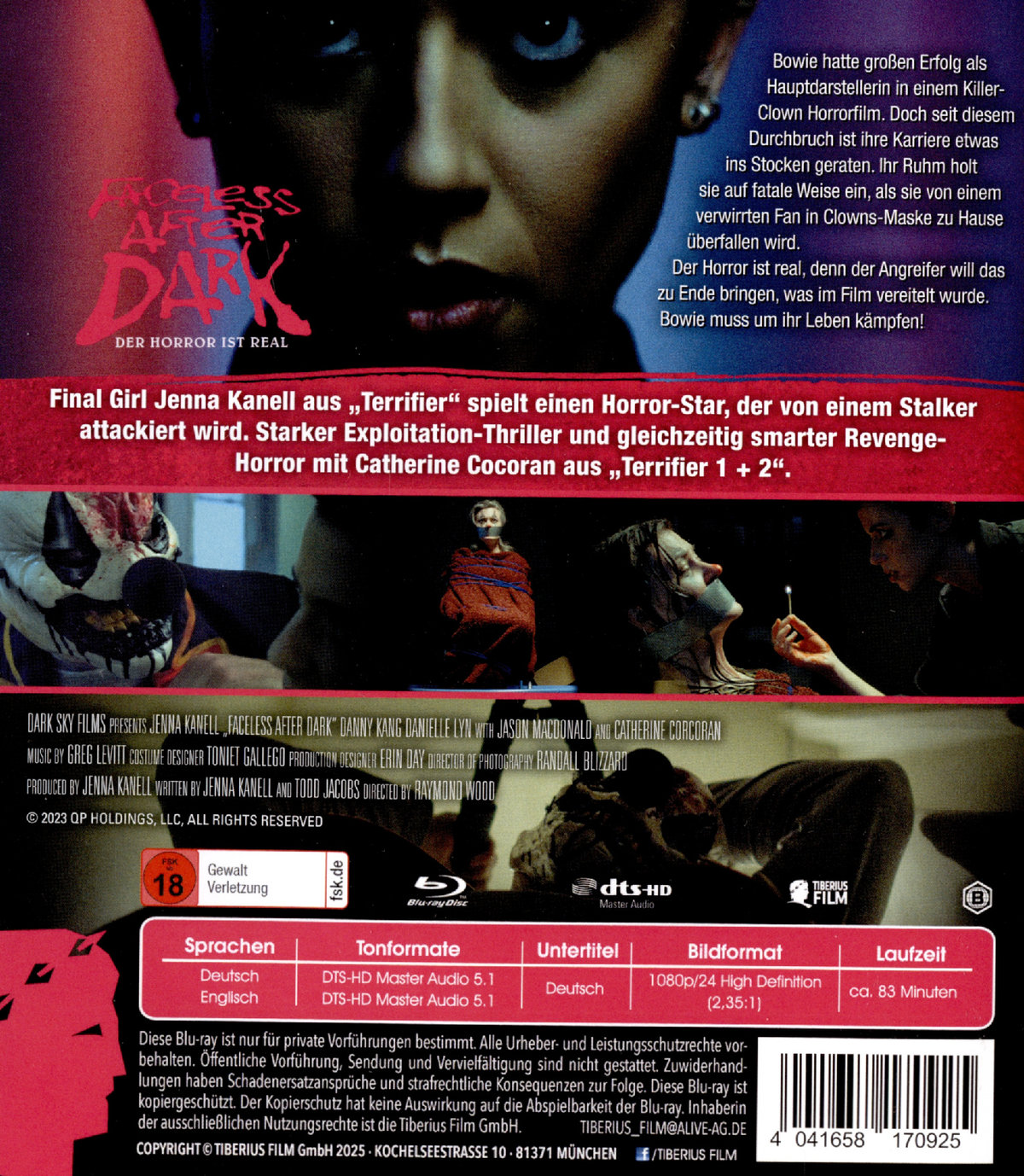 Faceless After Dark - Der Horror ist real  (Blu-ray Disc)