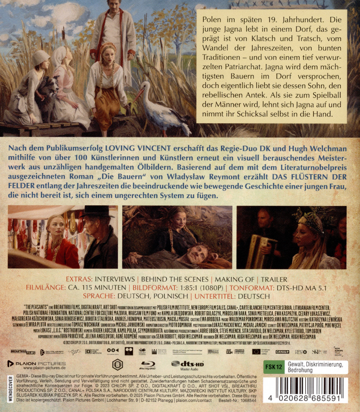 Das Flüstern der Felder  (Blu-ray Disc)