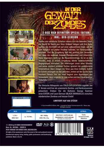 In der Gewalt der Zombies - Uncut Mediabook Edition (DVD+blu-ray) (A)