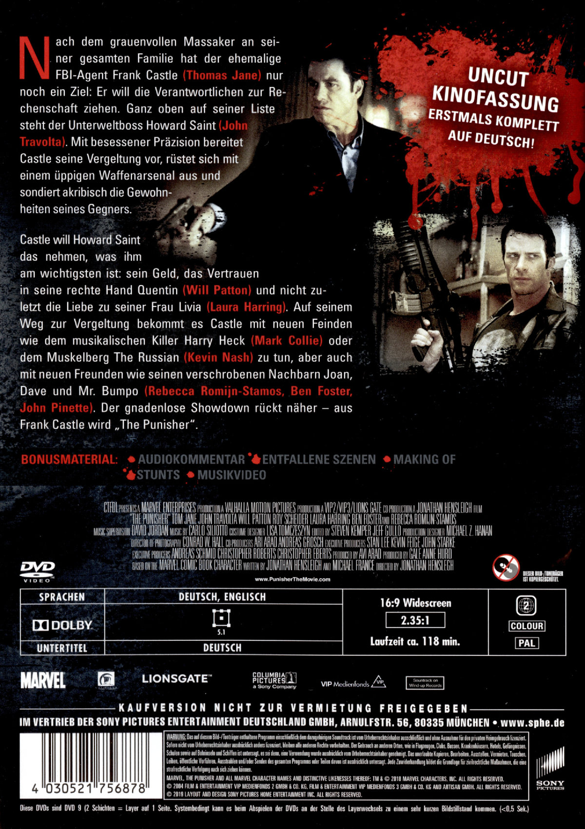 Punisher, The (2004) - Uncut Edition