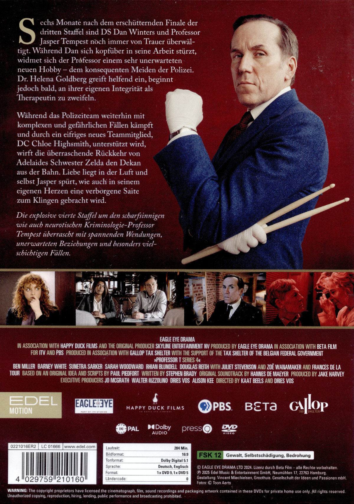 Professor T - Staffel 4  [2 DVDs]  (DVD)