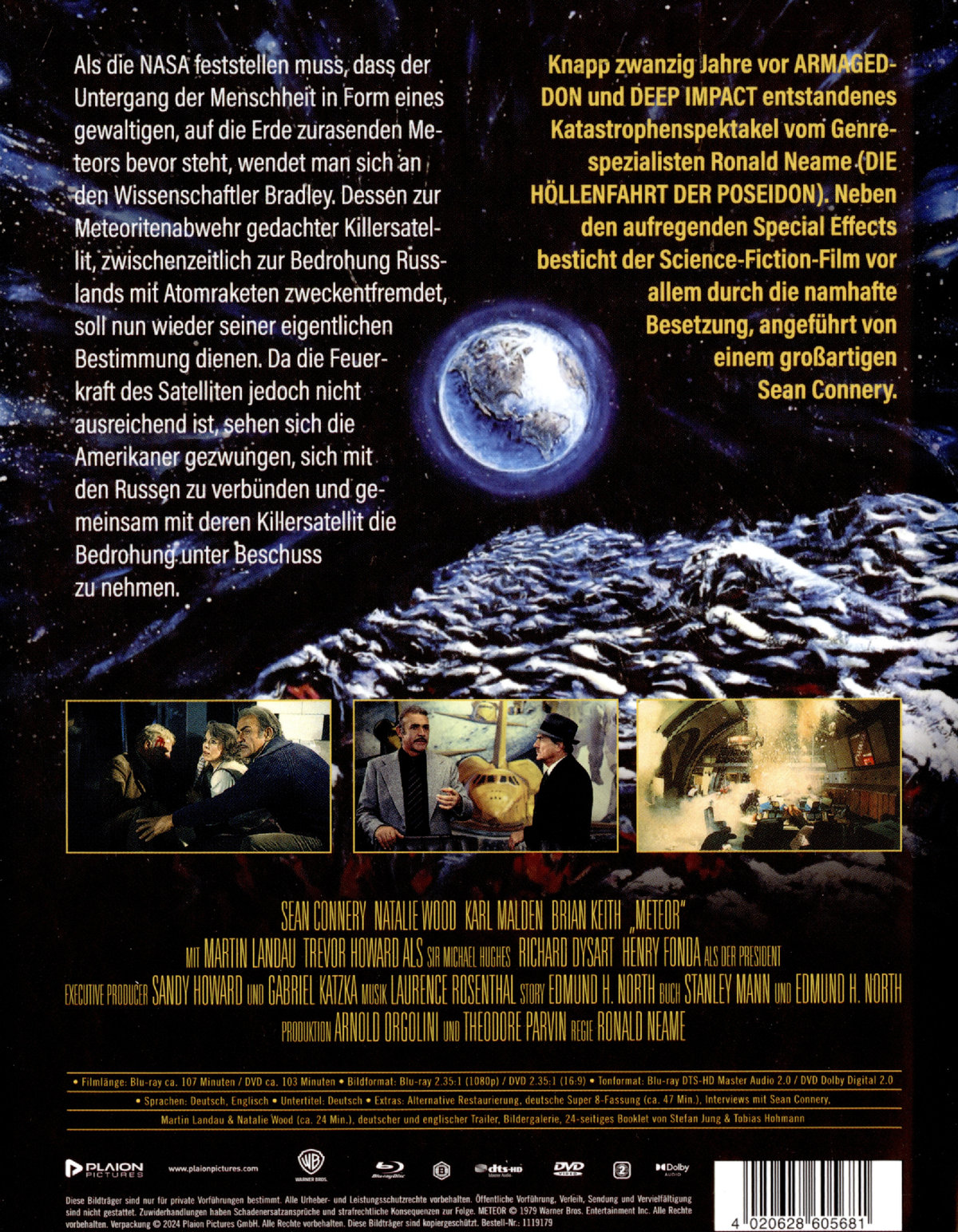 Meteor - Uncut Mediabook Edition  (DVD+blu-ray)