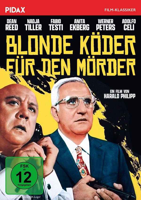 Blonde Köder für den Mörder / Starbesetzter Kriminalfilm von Edgar-Wallace-Regisseur Harald Philipp (Pidax Film-Klassiker)  (DVD)