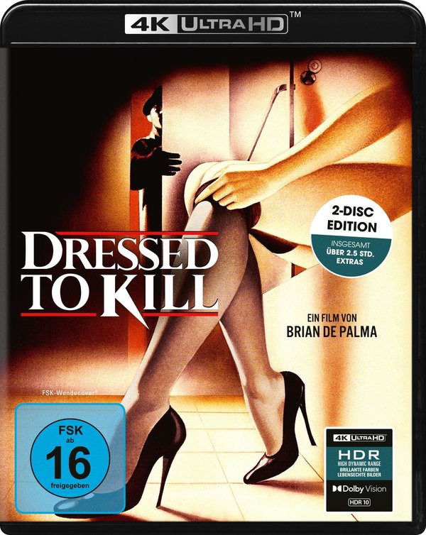 Dressed to Kill - 2-Disc Edition (4K Ultra HD + Blu-ray)