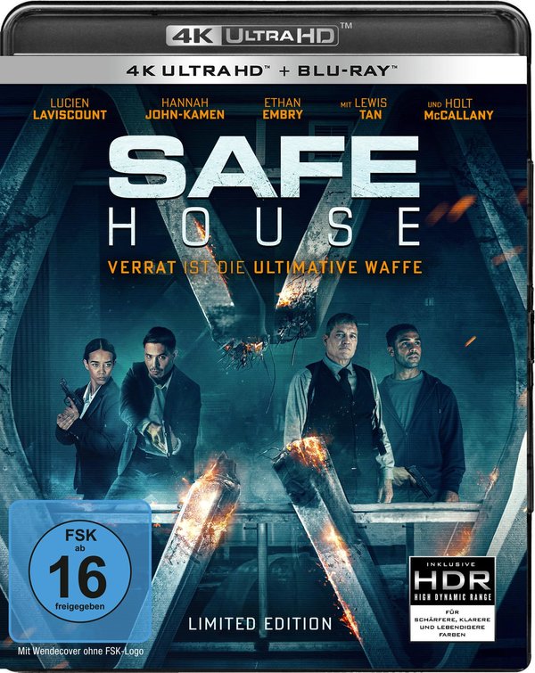 Safe House - Verrat ist die ultimative Waffe LTD. - Limited Edition  (4K Ultra HD) (+ Blu-ray)