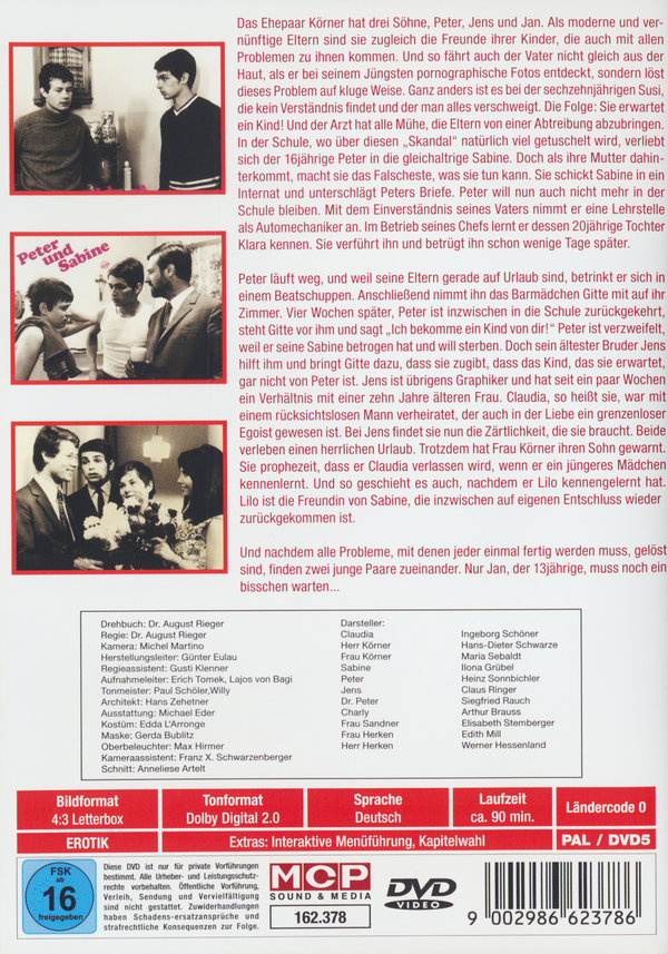 Peter und Sabine - Wildes Blut  (DVD)