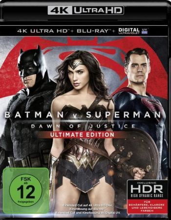 Batman v Superman: Dawn of Justice - Ultimate Edition (4K Ultra HD)