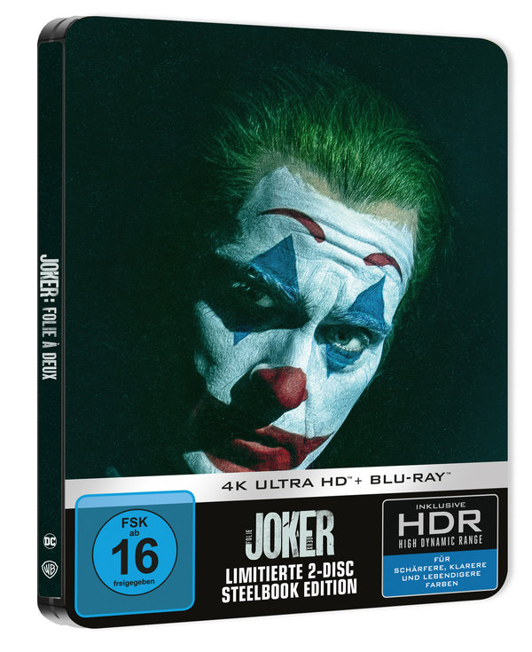 Joker: Folie à Deux - Limited Steelbook Edition  (4K Ultra HD+blu-ray)
