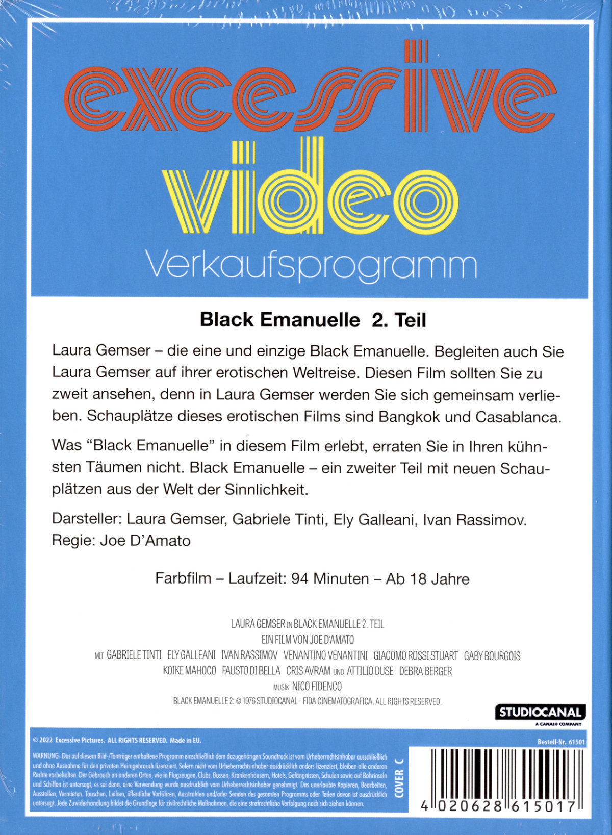Black Emanuelle - Teil 2 - Uncut Mediabook Edition (DVD+blu-ray) (C)