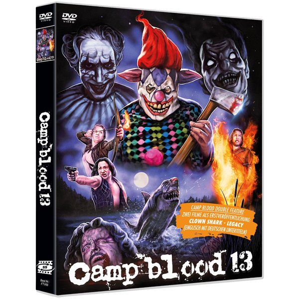 CAMP BLOOD 13 - CLOWN SHARK (O.m.U.) - Double Feature - FROM THE VAULT #69 - COVER A  (DVD)