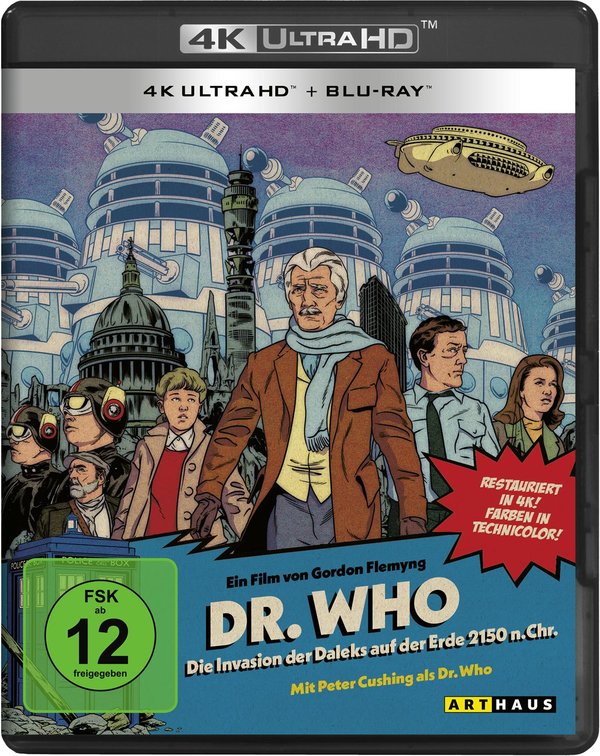 Dr. Who: Die Invasion der Daleks auf der Erde 2150 n. Chr.  (+ Blu-ray)  (Blu-ray 4K Ultra HD)