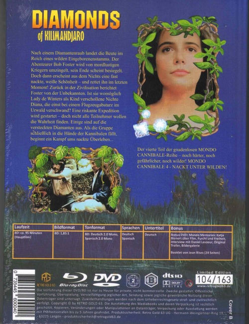 Mondo Cannibale 4 - Nackt unter Wilden - Uncut Mediabook Edition (DVD+blu-ray) (B) Mondo Cannibale 4 - Nackt unter Wilden - Uncut Mediabook Edition (DVD+blu-ray) (B)