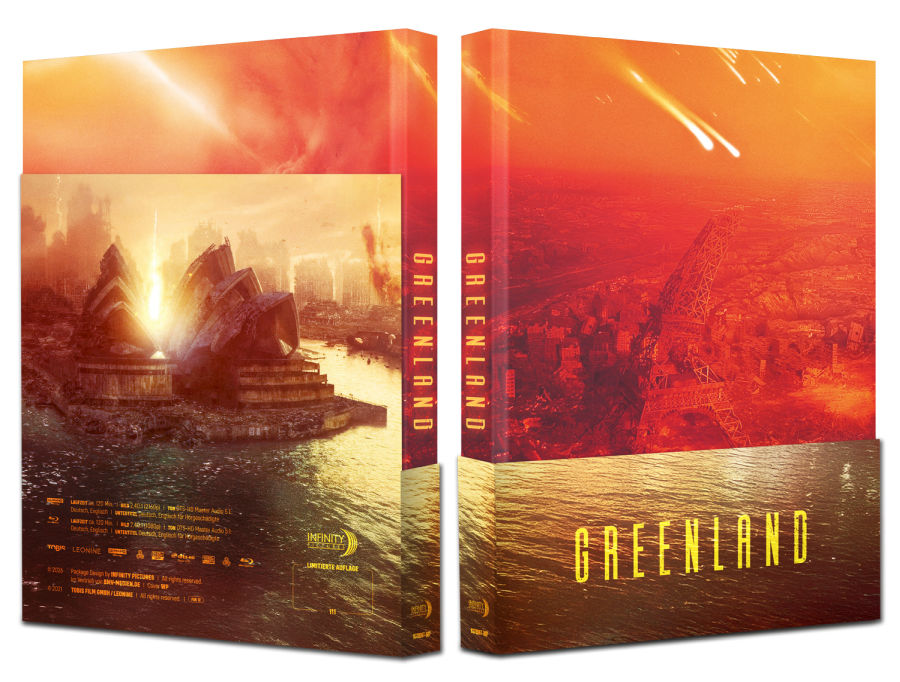 Greenland - Uncut Mediabook Edition  (4K Ultra HD+blu-ray) (WP)