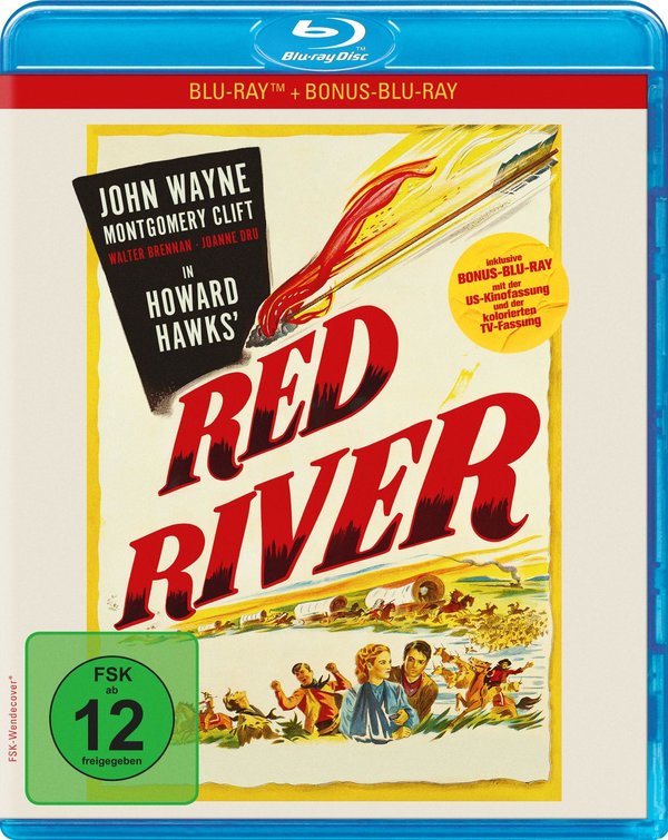 Red River - Panik am roten Fluss - 2-Disc Edition (Blu-ray + Bonus-Blu-ray)  (Blu-ray Disc)