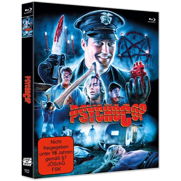 PSYCHO COP - Cover B - inkl. Horror-Sticker - From The Vault #02  (Blu-ray Disc)