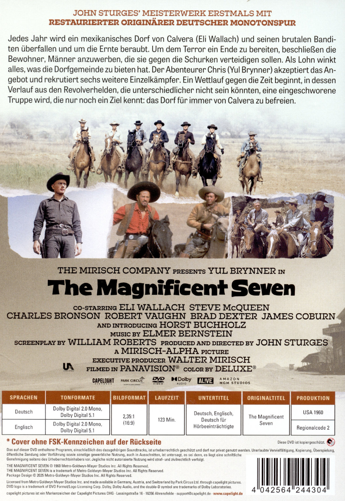 Die glorreichen Sieben  (DVD)