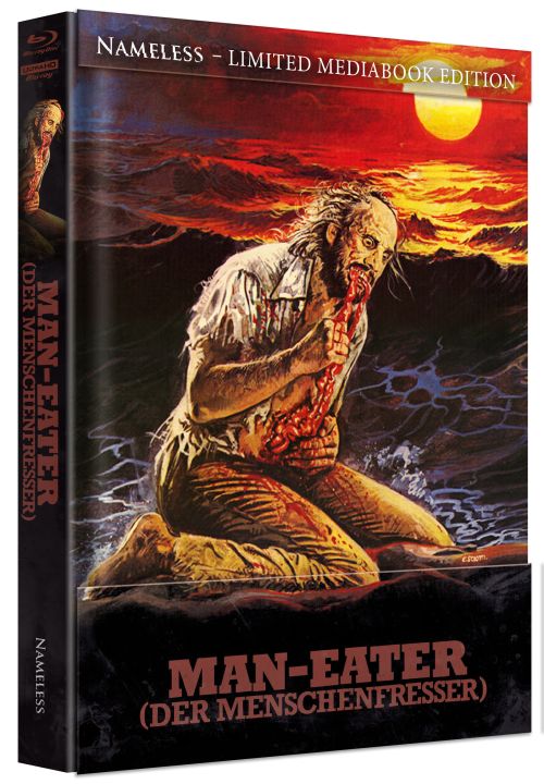Man Eater - Der Menschenfresser - Uncut Mediabook Edition (4K Ultra HD+blu-ray) (G)