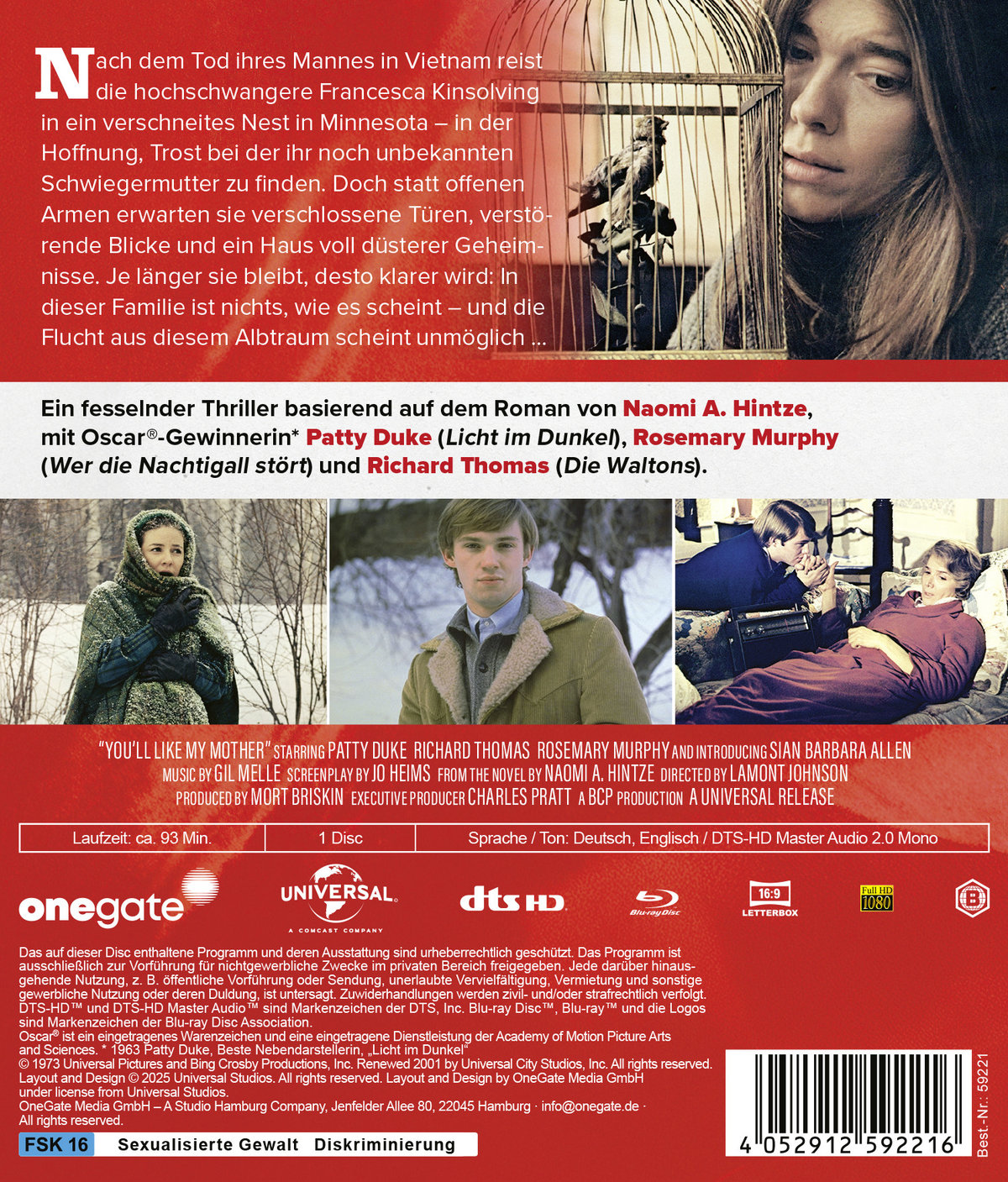 Ausgeliefert (You'll Like My Mother)  (Blu-ray Disc)