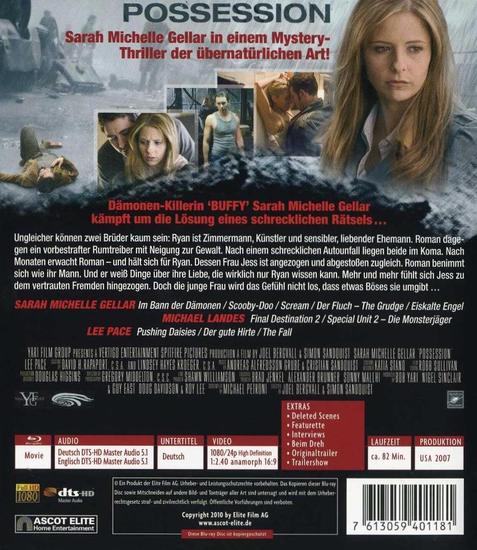 Possession - Die Angst stirbt nie (blu-ray)