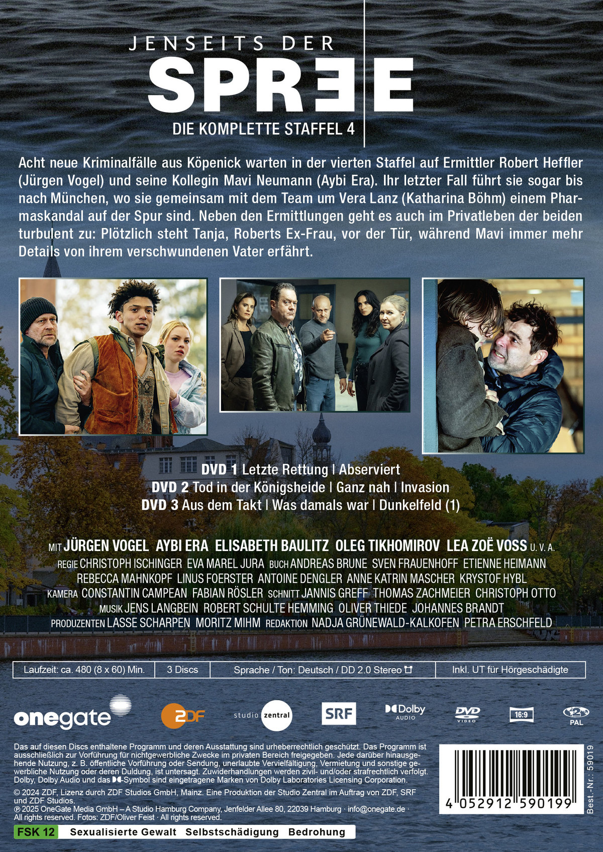 Jenseits der Spree - Staffel 4  [3 DVDs]  (DVD)