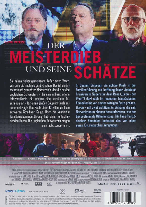 Der Meisterdieb und seine Schätze  (DVD)