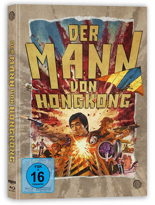 Mann von Hongkong, Der - Uncut Mediabook Edition (4K Ultra HD+blu-ray) (A)